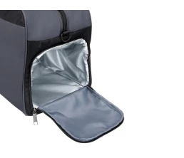 Сумка спортивная TORBER, серый, полиэстер, 57 х 28 х 30 см