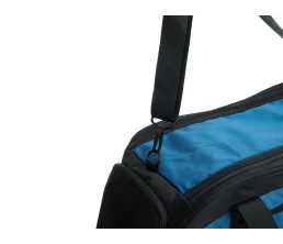 Сумка спортивная TORBER, синий/черный, полиэстер, 52 х 25 х 30 см