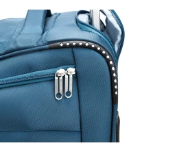 Сумка на колесах TORBER ВИВИ, синий, полиэстер, 69 х 30 х 32 см, 56 л