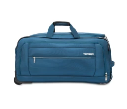 Сумка на колесах TORBER ВИВИ, синий, полиэстер, 69 х 30 х 32 см, 56 л