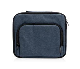 Сумка-холодильник из переработанного полиэстера Сотэк (SOTEK), меланжевый синий