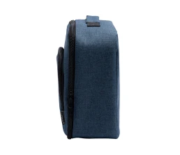 Сумка-холодильник из переработанного полиэстера Сотэк (SOTEK), меланжевый синий