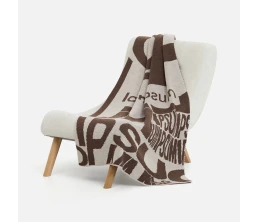 Плед на заказ Tricksy Net Grand Max, 2 цвета, S, акрил