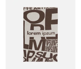 Плед на заказ Tricksy Net Grand Max, 2 цвета, S, акрил