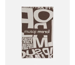 Плед на заказ Tricksy Net Grand Max, 2 цвета, S, акрил