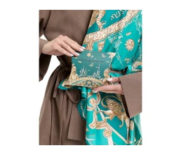 Платок «Казань Драгоценная» изумрудный