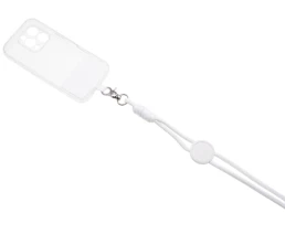 Ремешок на шею для телефона «Нэко», белый