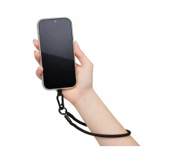 Ремешок на руку для телефона «Бэнди», черный