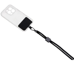 Ремешок на шею для телефона «Риксо», черный