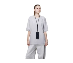 Ремешок на шею для телефона «Риксо», черный