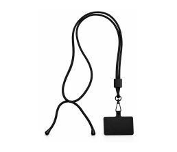 Ремешок на шею для телефона «Риксо», черный