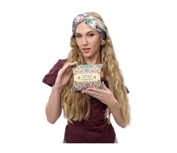 Платок «Шедевры русских эмальеров»