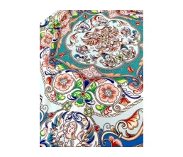 Платок «Шедевры русских эмальеров»