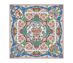 Платок «Шедевры русских эмальеров»