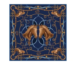 Платок «Конный клуб»