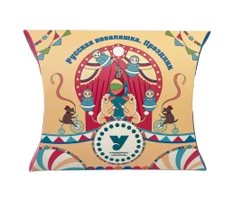 Платок «Русская неваляшка. Праздник»