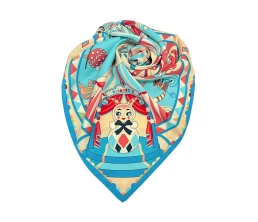 Платок «Русская неваляшка. Праздник»