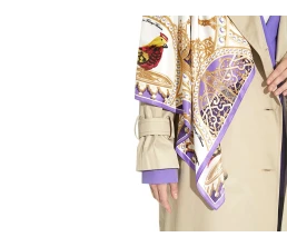 Платок «Пасхальное яйцо-часы Петушок»