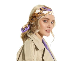 Платок «Пасхальное яйцо-часы Петушок»