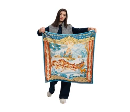 Платок «Русская зима»