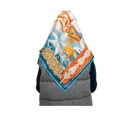 Платок «Русская зима»