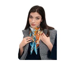 Платок «Русская зима»