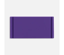 Лейбл из ПВХ Dzeta, XS, фиолетовый