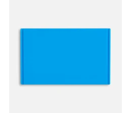 Лейбл из ПВХ Dzeta, XL, голубой