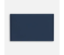 Лейбл из ПВХ Dzeta, XL, темно-синий