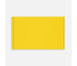 Лейбл из ПВХ Dzeta, XL, желтый