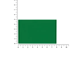 Лейбл из ПВХ Dzeta, XL, зеленый