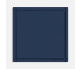 Лейбл из ПВХ Dzeta, L, темно-синий