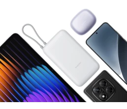 Внешний аккумулятор с встроенным кабелем Xiaomi Power Bank 20000mAh (Integrated Cable) GL Light Gray