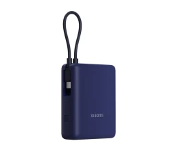 Внешний аккумулятор со встроенным кабелем Xiaomi 33W Power Bank 10000mAh (Integrated Cable) Ice Blue