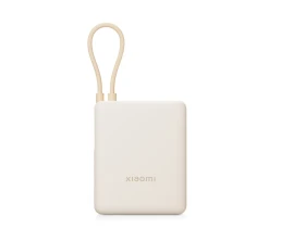 Внешний аккумулятор со встроенным кабелем Xiaomi 33W Power Bank 10000mAh (Integrated Cable) Tan GL