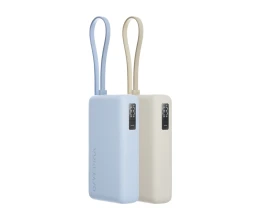 Внешний аккумулятор со встроенным кабелем Xiaomi 67W Power Bank 10000 (Integrated Cable) Ice Blue