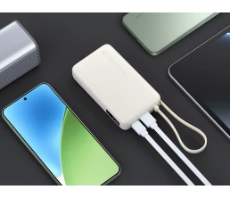 Внешний аккумулятор со встроенным кабелем Xiaomi 67W Power Bank (Integrated Cable), 10000 мАч