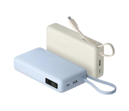 Внешний аккумулятор со встроенным кабелем Xiaomi 67W Power Bank (Integrated Cable), 20000 мАч