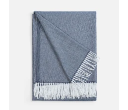 Плед «Гирвас», синий