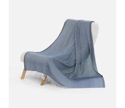 Плед «Гирвас», синий