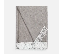 Плед «Гирвас», темно-бежевый