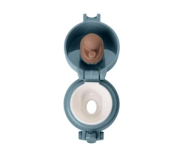 Вакуумная герметичная термокружка «Inter», антрацит, нерж. сталь