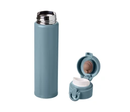 Вакуумная герметичная термокружка «Inter», антрацит, нерж. сталь