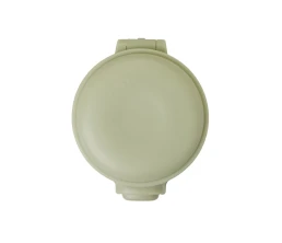 Вакуумная термокружка Waterline c кнопкой «Guard», 400 мл, тубус, оливковый