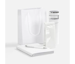 Набор Nebraska Inflow, белый с серебристым