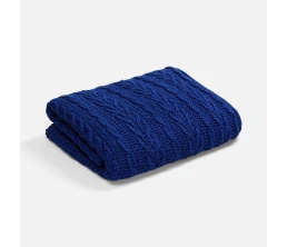 Плед Eloisa, темно-синий (кобальт)