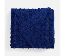 Плед Eloisa, темно-синий (кобальт)