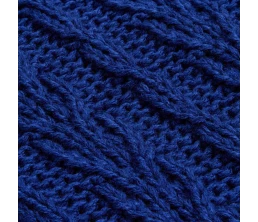 Плед Eloisa, темно-синий (кобальт)