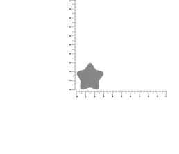 Джибитс из ПВХ «Звезда», серый