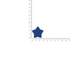 Джибитс из ПВХ «Звезда», синий